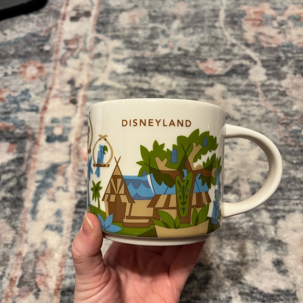 Disneyland Starbucks Adventureland You Are Here Collection